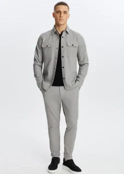 Overshirts<The Sting Overshirt piqué taupe