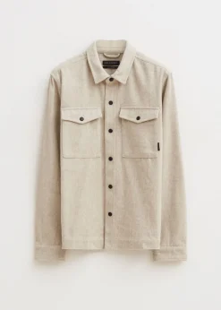 Overshirts<The Sting Overshirt van wolmix taupe, light