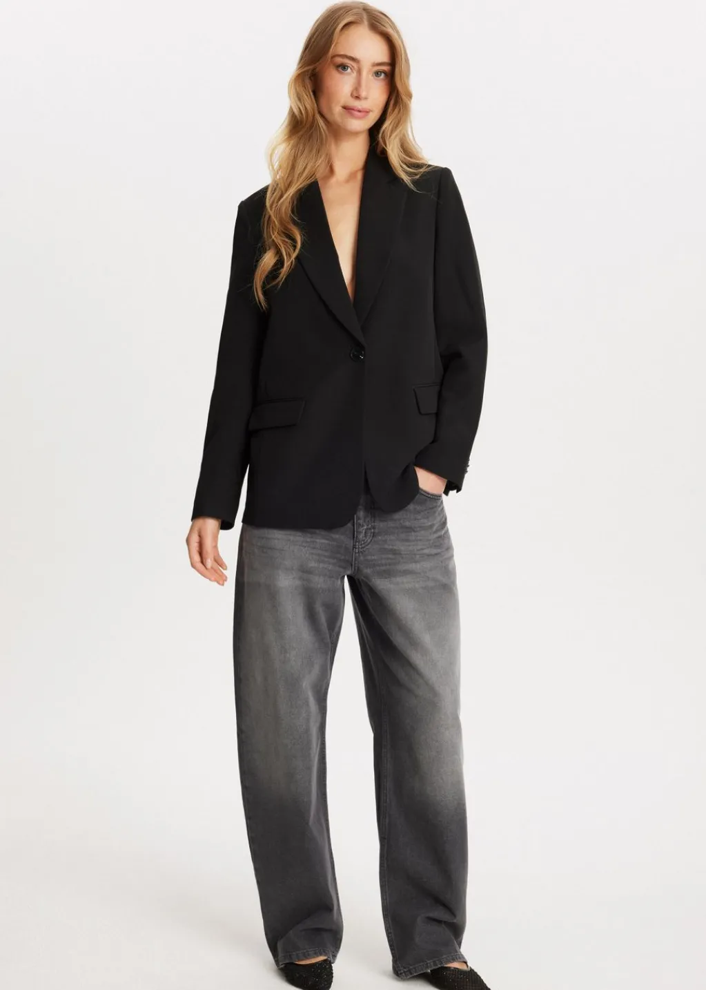 Basics|Blazers En Gilets<The Sting Oversized blazer zwart