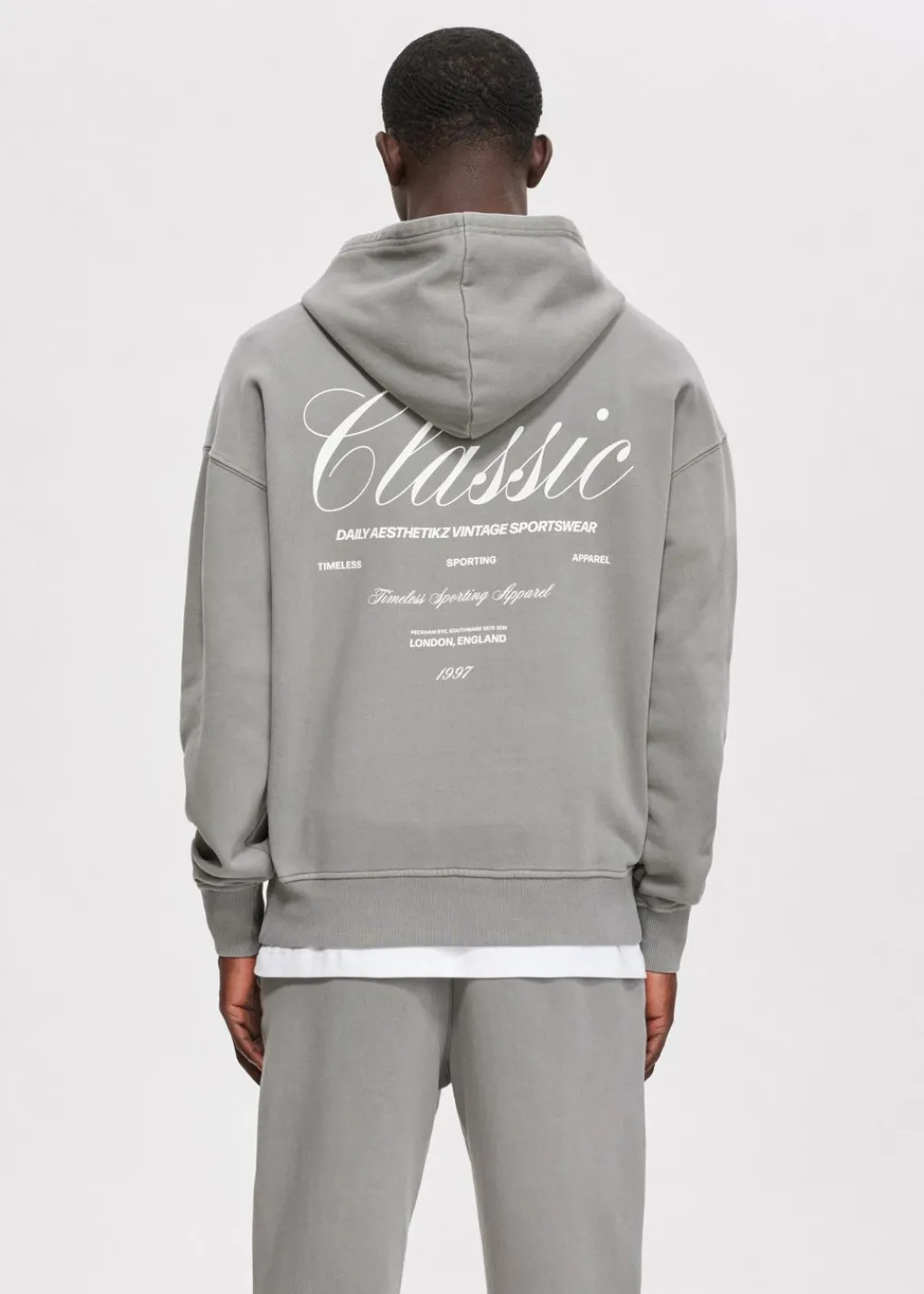 Sweaters En Hoodies<The Sting Oversized hoodie grijs