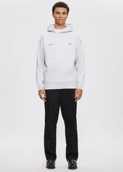 Sweaters En Hoodies<The Sting Oversized hoodie met backprint grijs, licht melee