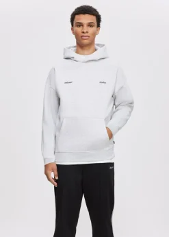 Sweaters En Hoodies<The Sting Oversized hoodie met backprint grijs, licht melee