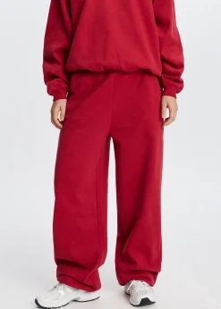 Basics|Broeken<The Sting Oversized jogger middenrood