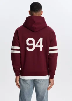 Sweaters En Hoodies<The Sting Oversized sport hoodie bordeaux
