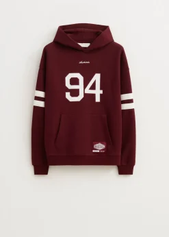 Sweaters En Hoodies<The Sting Oversized sport hoodie bordeaux