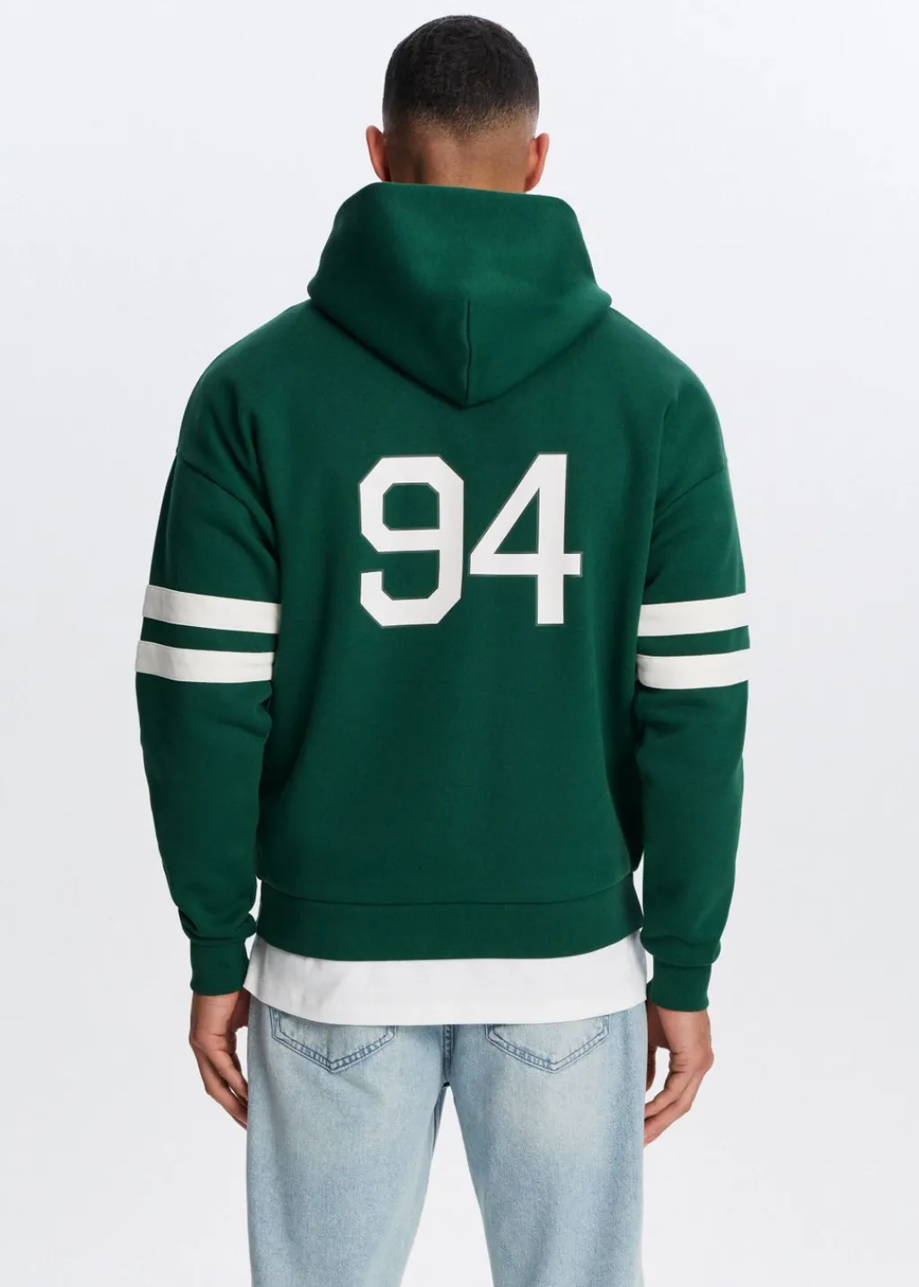 Sweaters En Hoodies<The Sting Oversized sport hoodie groen, college