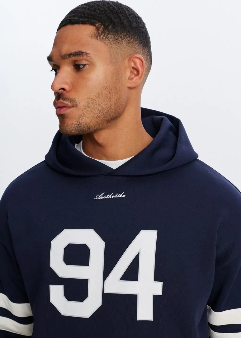 Sweaters En Hoodies<The Sting Oversized sport hoodie donkerblauw