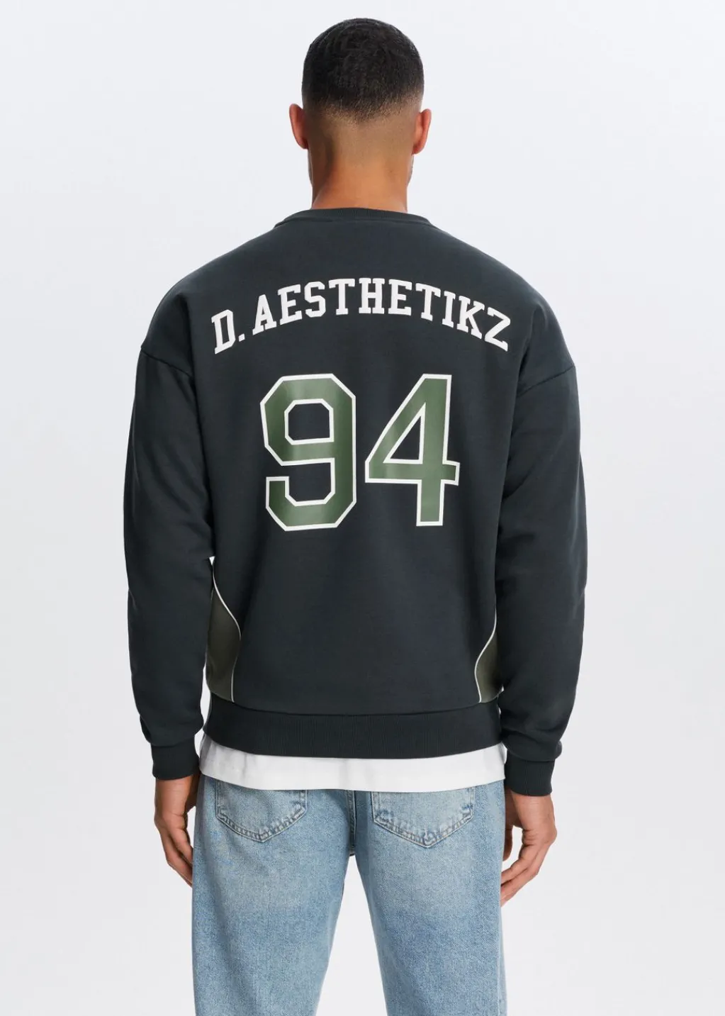 Sweaters En Hoodies<The Sting Oversized sweater 94 donkergroen