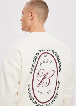 Sweaters En Hoodies<The Sting Oversized sweater Boston creme, licht