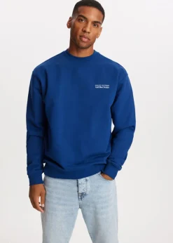 Sweaters En Hoodies<The Sting Oversized sweater met logo royal blauw