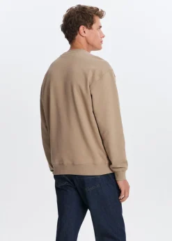 Sweaters En Hoodies<The Sting Oversized sweater met logo lichtbruin