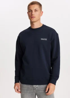 Sweaters En Hoodies<The Sting Oversized sweater met logo blauw grijs