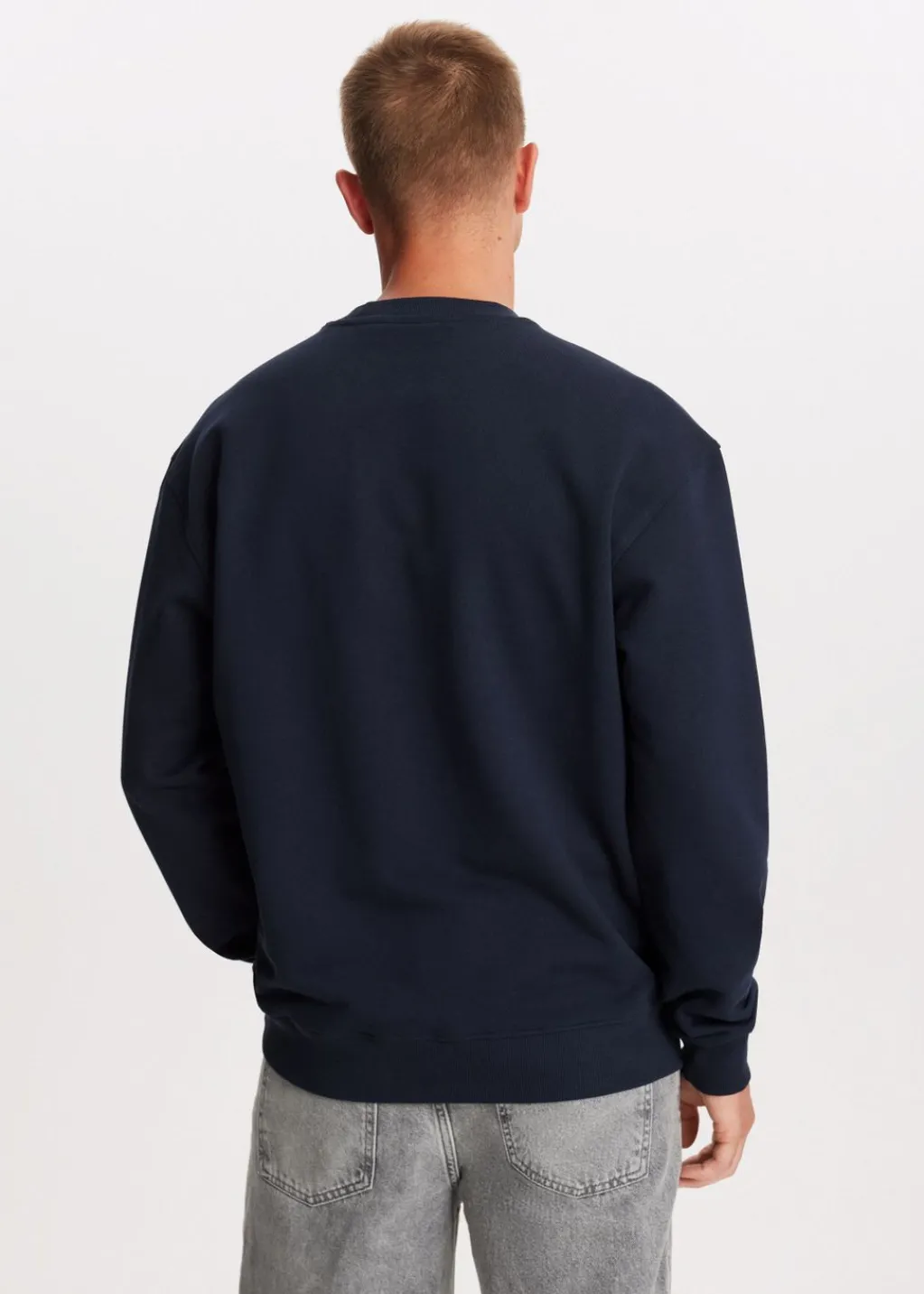 Sweaters En Hoodies<The Sting Oversized sweater met logo blauw grijs