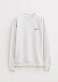 Sweaters En Hoodies<The Sting Oversized sweater met logo grijs gemêleerd