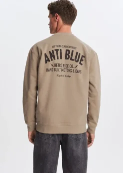 Sweaters En Hoodies<The Sting Oversized sweater retro ride lichtbruin