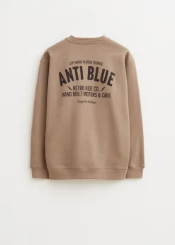 Sweaters En Hoodies<The Sting Oversized sweater retro ride lichtbruin