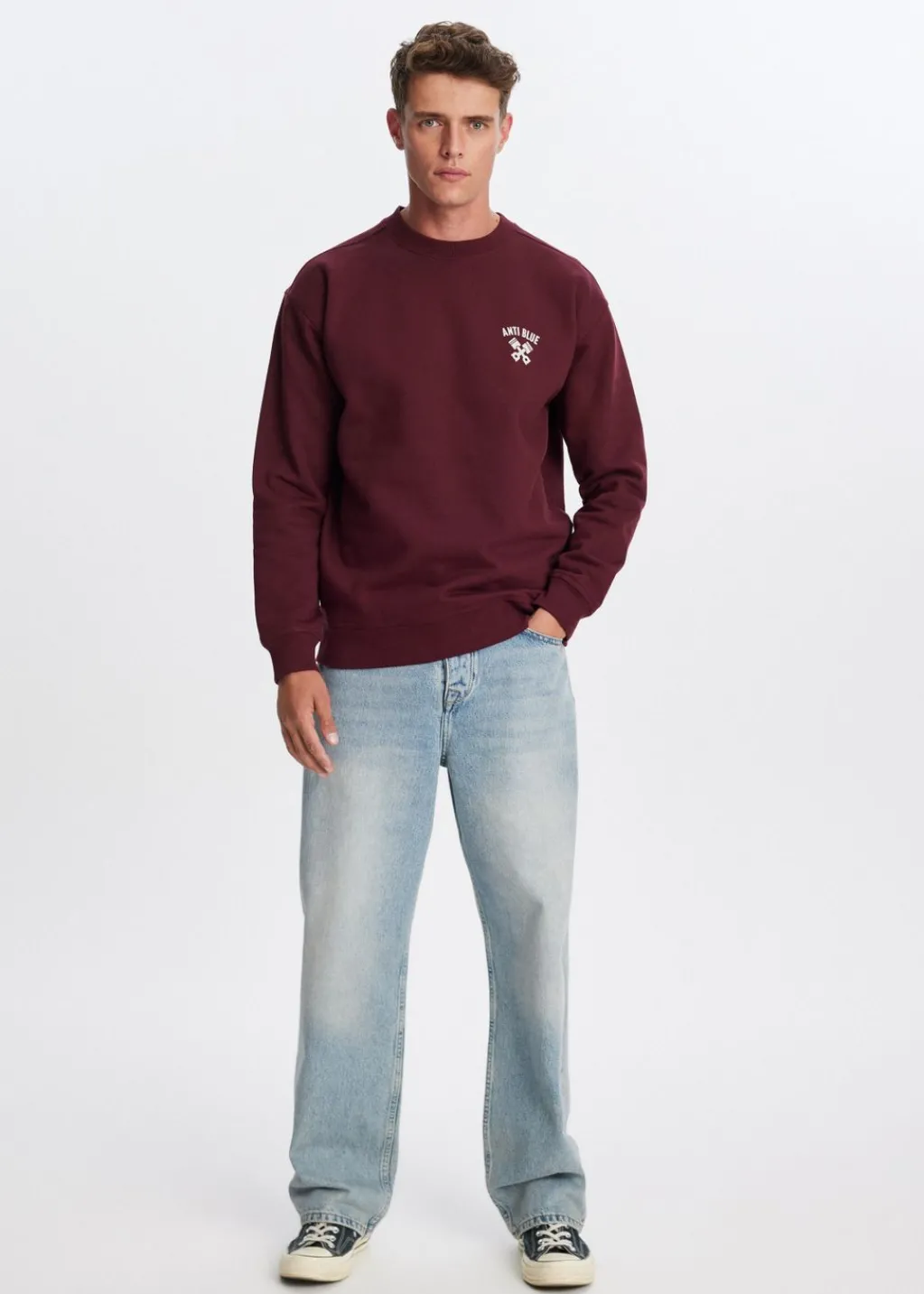 Sweaters En Hoodies<The Sting Oversized sweater ride bordeaux
