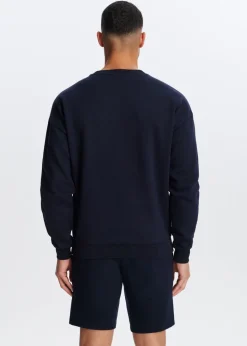 Sweaters En Hoodies<The Sting Oversized trademark sweater donkerblauw
