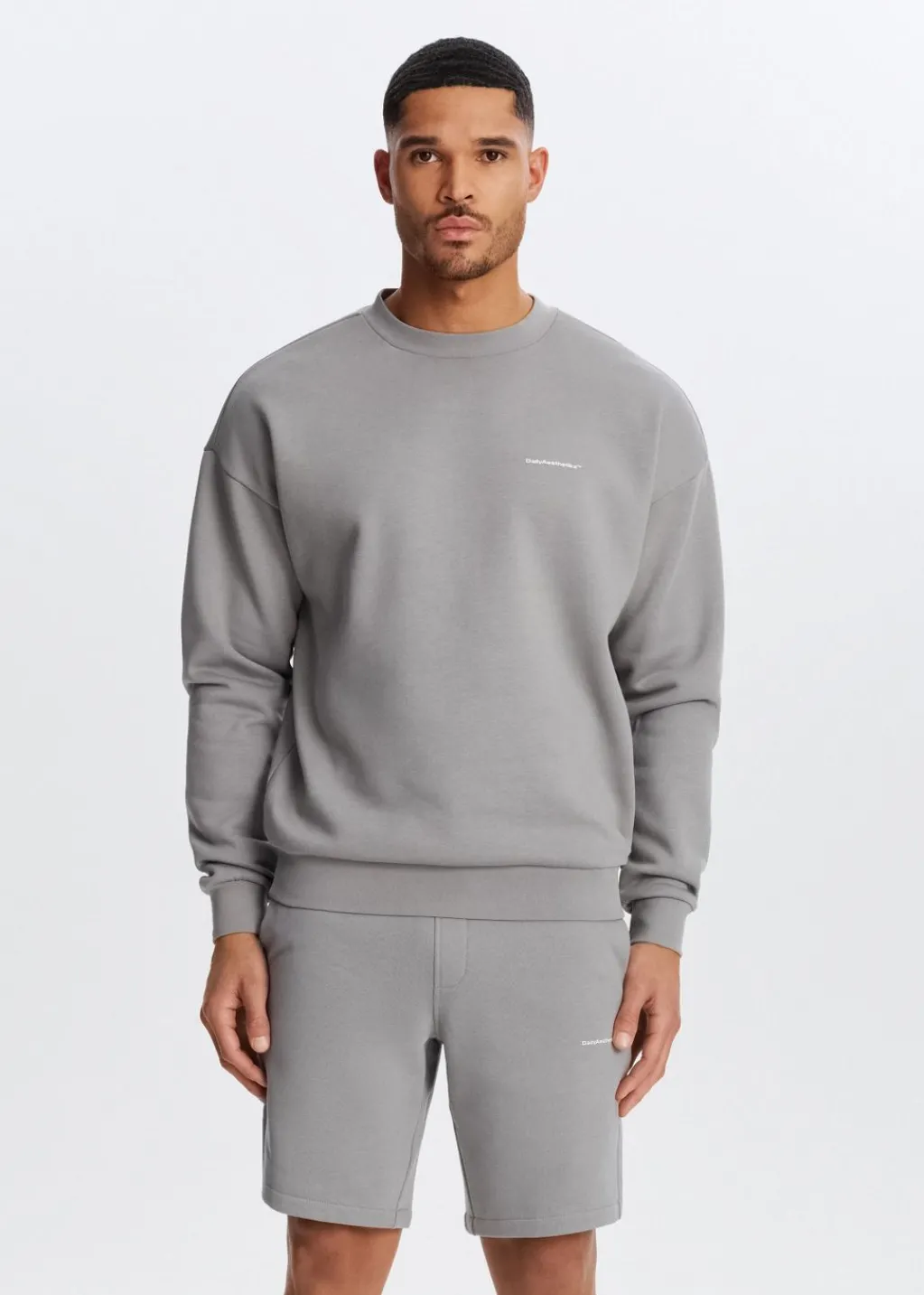 Sweaters En Hoodies<The Sting Oversized trademark sweater middengrijs