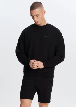 Sweaters En Hoodies<The Sting Oversized trademark sweater zwart