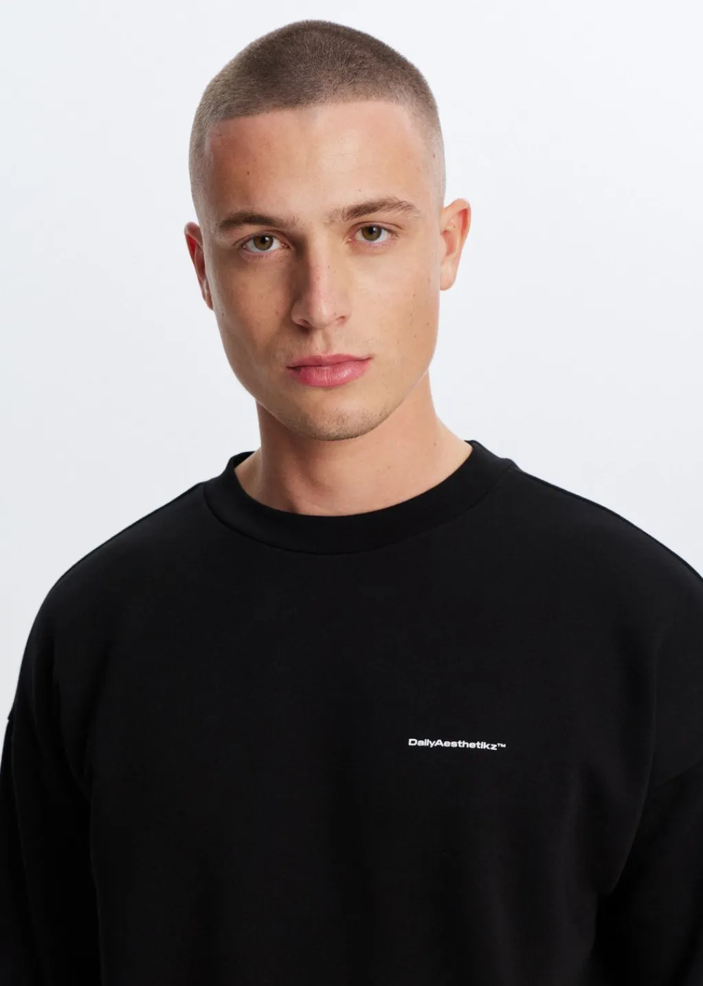 Sweaters En Hoodies<The Sting Oversized trademark sweater zwart