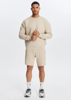 Sweaters En Hoodies<The Sting Oversized trademark sweater lichtzand