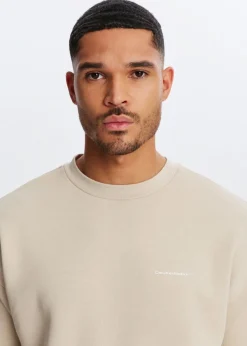 Sweaters En Hoodies<The Sting Oversized trademark sweater lichtzand