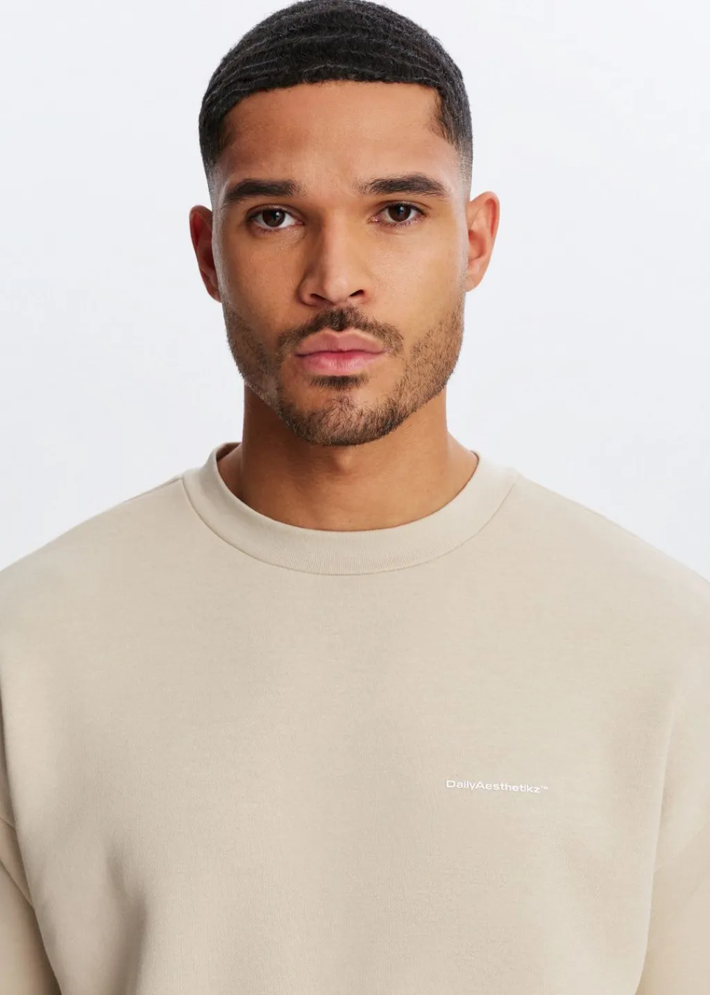 Sweaters En Hoodies<The Sting Oversized trademark sweater lichtzand