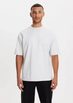 Basics|T-Shirts<The Sting Oversized t-shirt grijs gem&ecirc;leerd