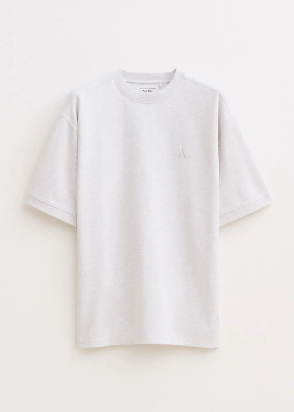 Basics|T-Shirts<The Sting Oversized t-shirt grijs gemêleerd