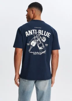 T-Shirts<The Sting Oversized t-shirt sleutelhangers donkerblauw
