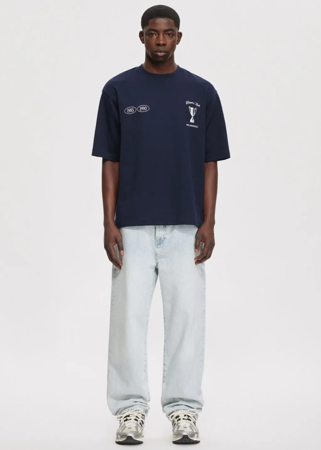 T-Shirts<The Sting Oversized t-shirt winner's luck donkerblauw