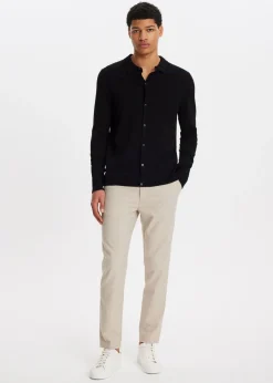 Broeken<The Sting Pantalon met strik creme