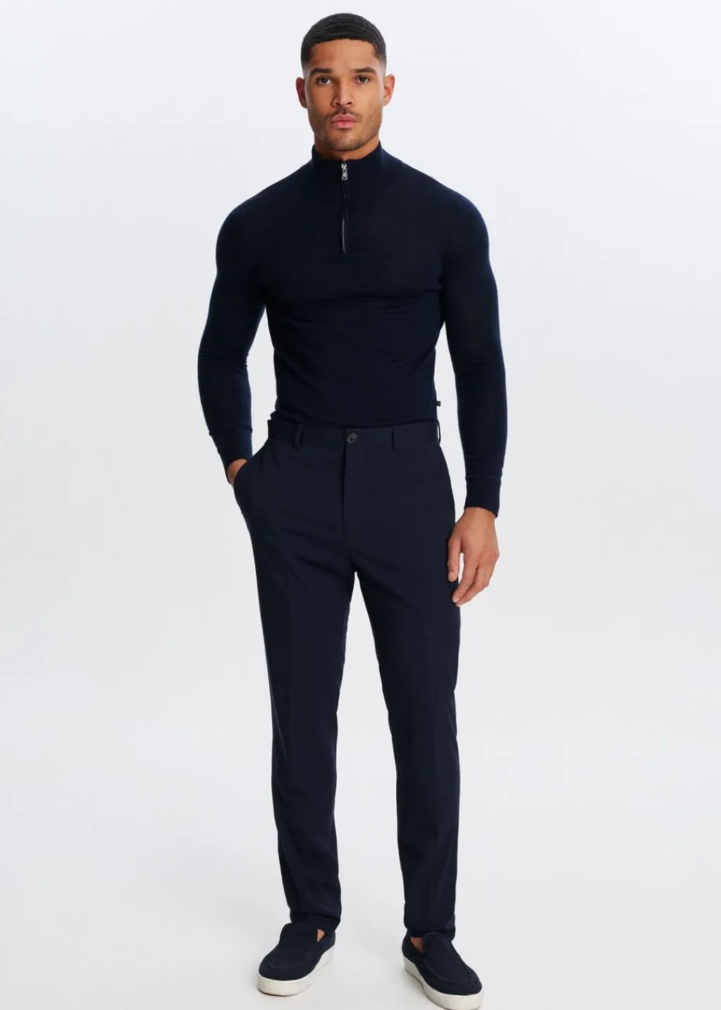 Broeken<The Sting Pantalon met zakken donkerblauw