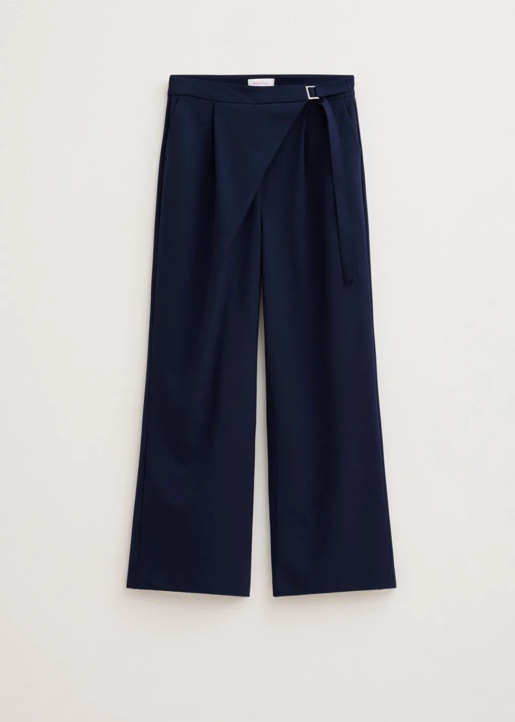 Broeken<The Sting Pantalon overlap detail donkerblauw