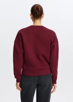 Sweaters En Hoodies<The Sting Paris geborduurde sweater bordeaux