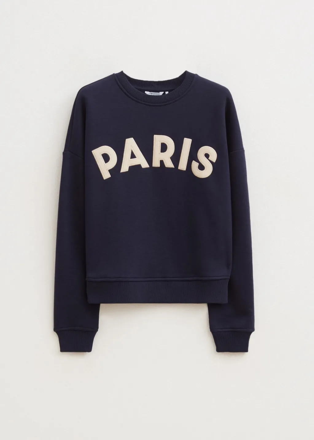 Sweaters En Hoodies<The Sting Paris geborduurde sweater donkerblauw