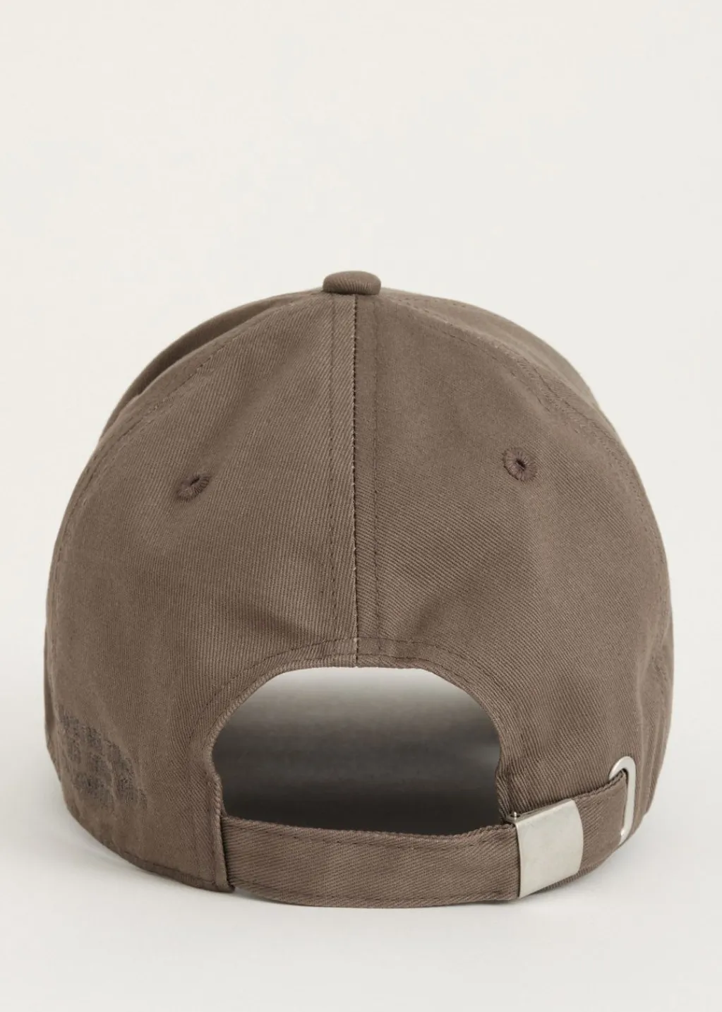 Petten<The Sting Pet met merk logo taupe, dark