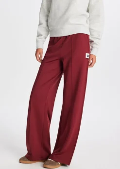 Broeken<The Sting Pintuck broek donkerrood