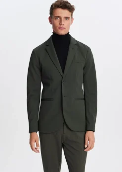 Blazers<The Sting Piqué blazer donkergroen