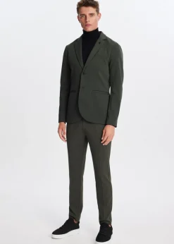 Blazers<The Sting Piqué blazer donkergroen