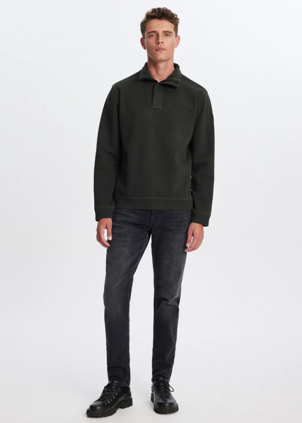 Polo's|Sweaters En Hoodies<The Sting Piqué polo donkergroen