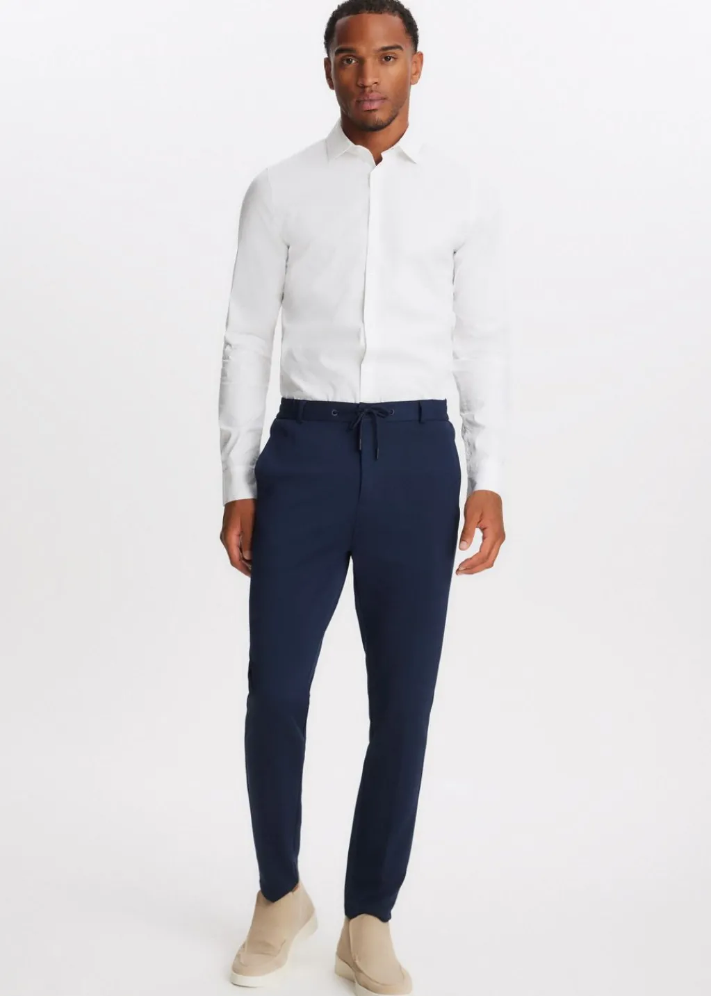 Overhemden<The Sting Poplin overhemd wit