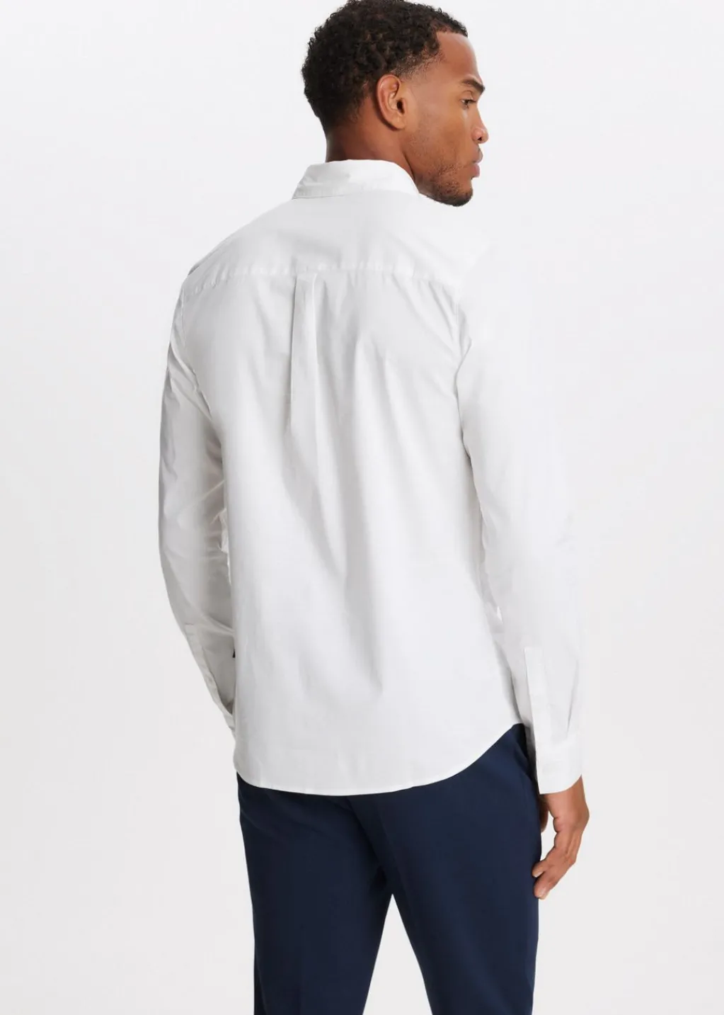 Overhemden<The Sting Poplin overhemd wit