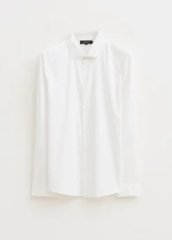 Overhemden<The Sting Poplin overhemd wit