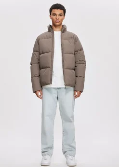 Jassen<The Sting Puffer jack taupe, dark