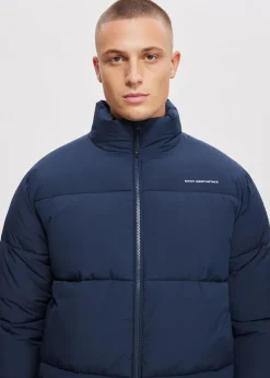 Jassen<The Sting Puffer jack donkerblauw