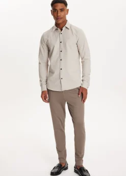 Broeken<The Sting Punta pantalon skinny fit bruin gem&ecirc;leerd