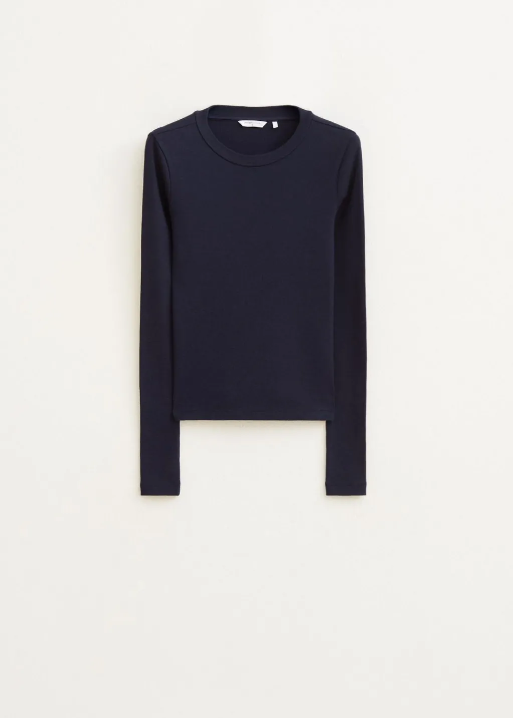 T-Shirts<The Sting Rib t-shirt met lange mouwen donkerblauw