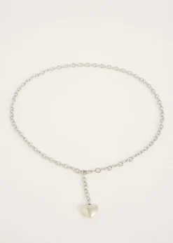 Riemen<The Sting Riem met hartje zilver